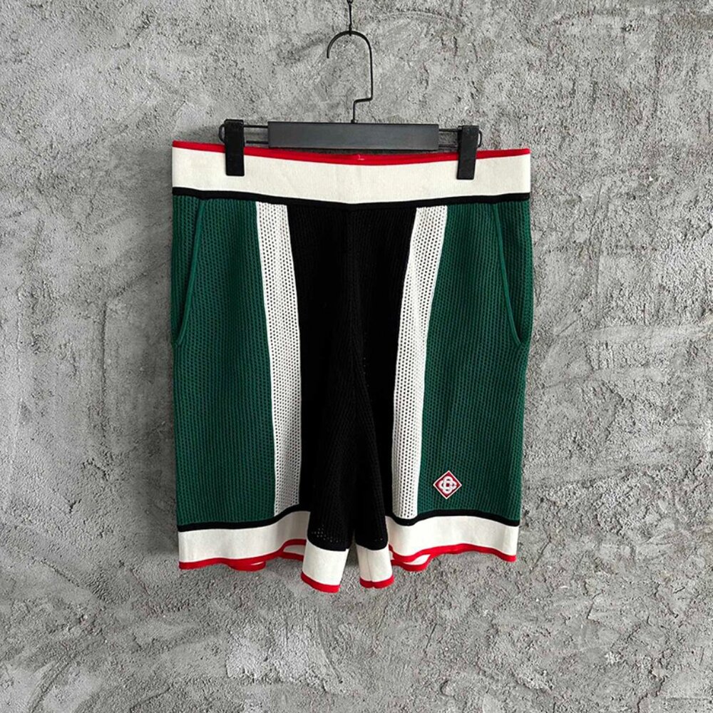 Striped Mesh Casablanca Shorts